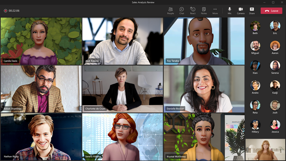 Mesh for Microsoft Teams aims to make collaboration in the ‘metaverse’ personal and fun